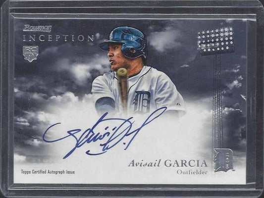 AVISAIL GARCIA 2013 BOWMAN INCEPTION ON CARD ROOKIE AUTO RC