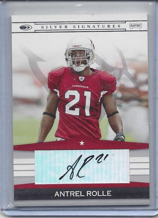 ANTREL ROLLE 2008 DONRUSS SILVER SIGNATURES AUTO