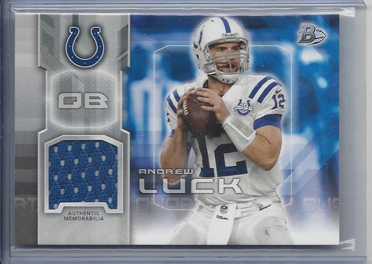 ANDREW LUCK 2013 BOWMAN COLTS JERSEY #20