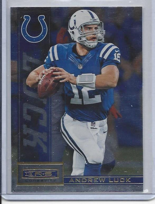 ANDREW LUCK 2013 ROOKIES & STARS LONGEVITY GOLD FOIL #44