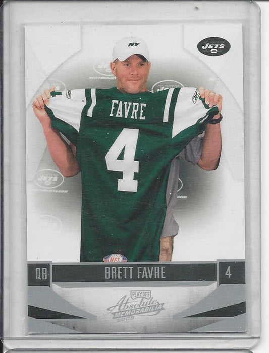 BRETT FAVRE 2008 ABSOLUTE RETAIL SP SHORT PRINT JERSEY PHOTO #101