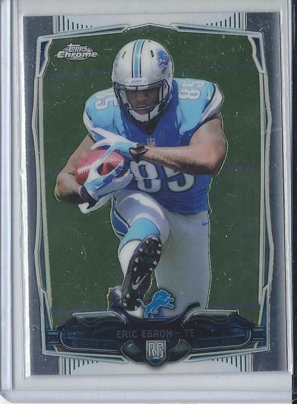 ERIC EBRON 2014 TOPPS CHROME SP VARIATION SHORT PRINT VARIANT RC #213