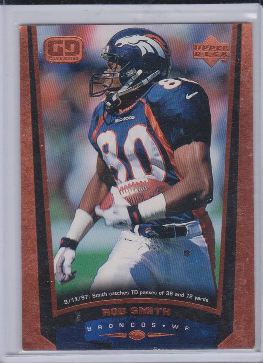 ROD SMITH 1998 UPPER DECK GAME DATED SUPER RARE #D 99/100