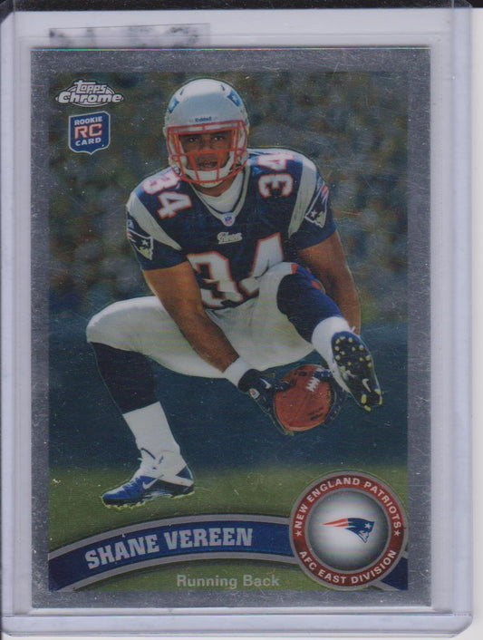 SHANE VEREEN 2001 TOPPS CHROME SP SHORT PRINT VARIATION VARIANT RC #184