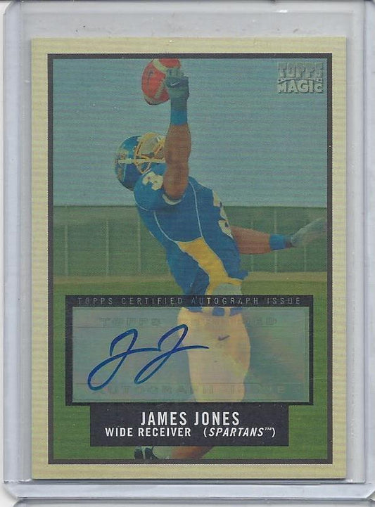 JAMES JONES 2009 TOPPS MAGIC JAMES JONES PACKERS AUTO #240