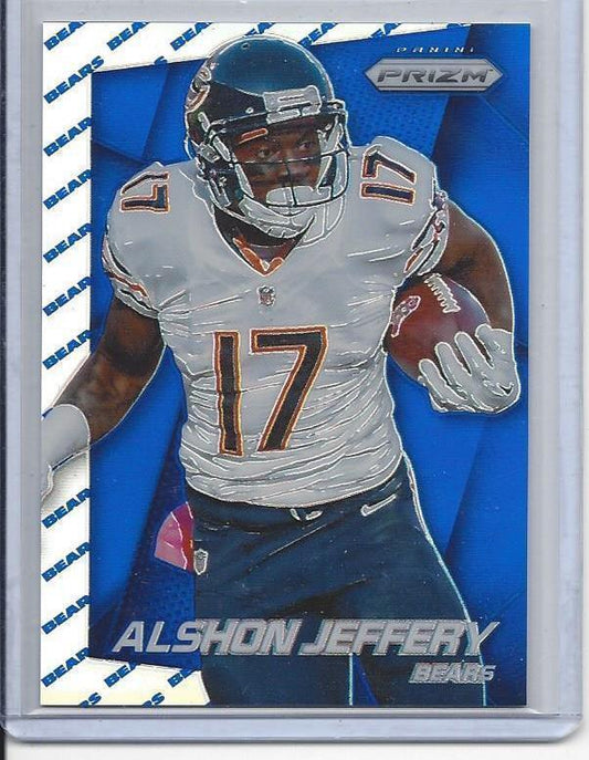 ALSHON JEFFERY 2014 PANINI PRIZM BLUE REFRACTOR PRIZMS #D 40/50