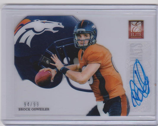 BROCK OSWEILER 2012 ELITE HARD HATS ACETATE AUTO RC #D 94/99