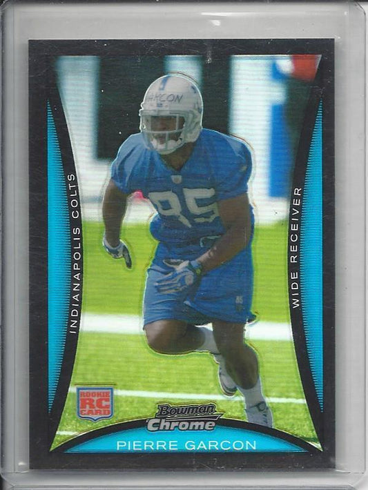PIERRE GARCON 2008 BOWMAN CHROME COLTS REFRACTOR RC #D 376/500
