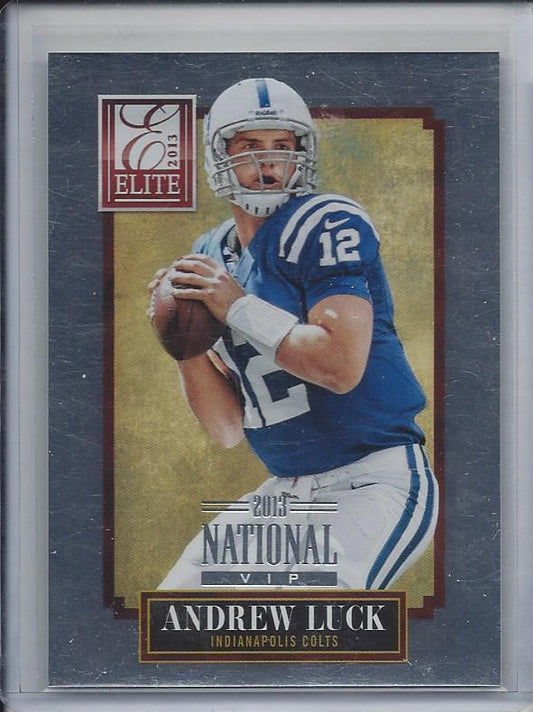 ANDREW LUCK 2013 ELITE NATIONAL VIP GOLD PACKS RARE #D 5/5
