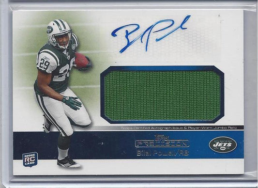 BILAL POWELL 2011 TOPPS PRECISION JETS JERSEY AUTO RC