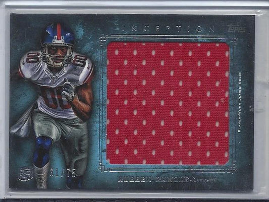 RUEBEN RANDLE 2012 TOPPS INCEPTION GIANTS JUMBO JERSEY RC #D 61/75