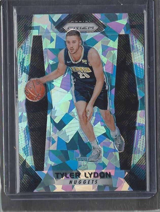 TYLER LYDON 2017-18 PANINI PRIZM BLUE CRYSTALS CRYSTAL ROOKIE PRIZMS RC #D 46/99