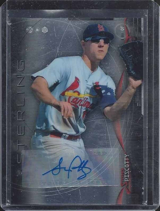 STEPHEN PISCOTTY 2014 BOWMAN STERLING CARDINALS PROSPECT AUTO