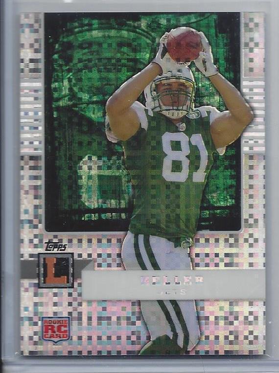DUSTIN KELLER 2008 TOPPS LETTERMEN XFRACTOR REFRACTOR RC #D 6/25