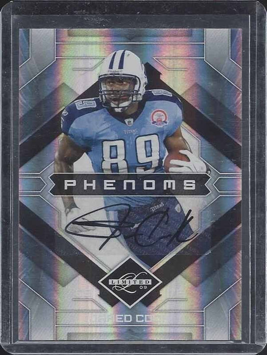 JARED COOK 2009 LIMITED PHENOMS ROOKIE AUTO RC #D 179/399