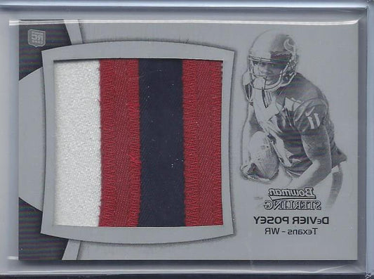 DEVIER POSEY 2012 BOWMAN STERLING JUMBO 3 CLR PATCH BLACK PRINTING PLATE RC 1/1