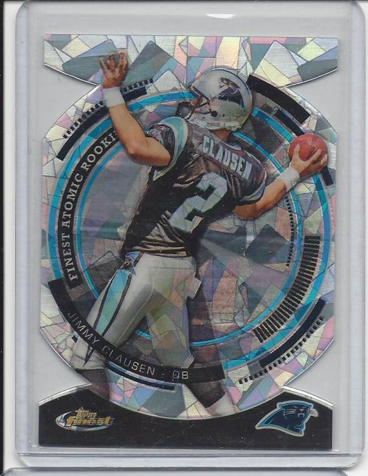 JIMMY CLAUSEN 2010 TOPPS FINEST ATOMIC REFRACTOR DIE CUT RC #15