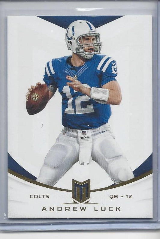 ANDREW LUCK 2013 PANINI MOMENTUM GOLD PARALLEL #D 67/99