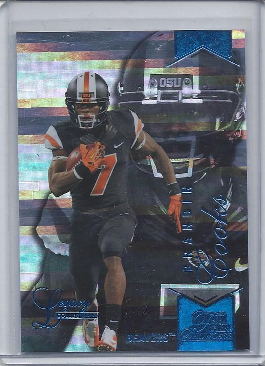BRANDIN COOKS 2014 FLEER RETRO FLAIR SHOWCASE LEGACY COLLECTION ROW 2 RC #D /150