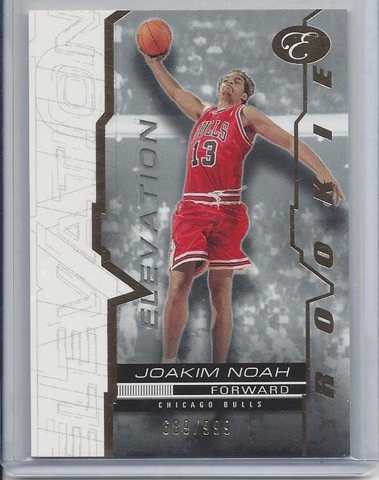 JOAKIM NOAH 2007-08 BOWMAN ELEVATION BULLS RC #D 689/999