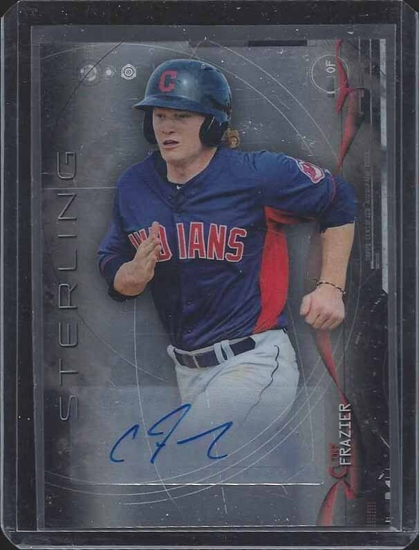 CLINT FRAZIER 2014 BOWMAN STERLING YANKEES PROSPECT AUTO