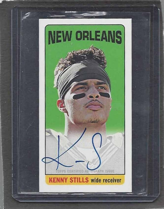 KENNY STILLS 2013 TOPPS TALL BOY ON CARD SSP ROOKIE AUTO RC #30