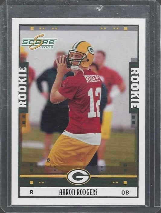 AARON RODGERS 2005 SCORE PACKERS TRUE ROOKIE RC #352