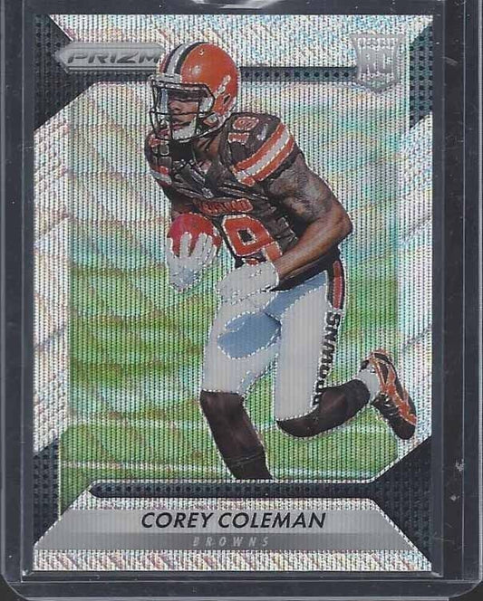 COREY COLEMAN 2016 PANINI PRIZM BLUE WAVE PRIZMS REFRACTOR RC #D 29/149