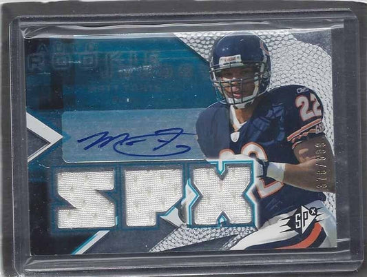 MATT FORTE 2008 UPPER DECK SPX BEARS AUTO ROOKIE JERSEY #D /599