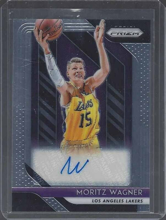 MORITZ WAGNER 2018-19 PANINI PRIZM ROOKIE AUTO RC