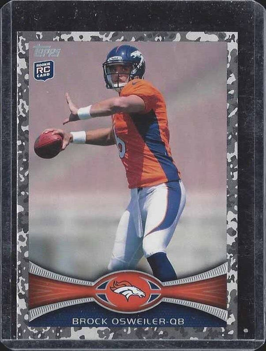 BROCK OSWEILER 2012 TOPPS CAMO BORDER RARE PARALLEL ROOKIE RC #D 121/399
