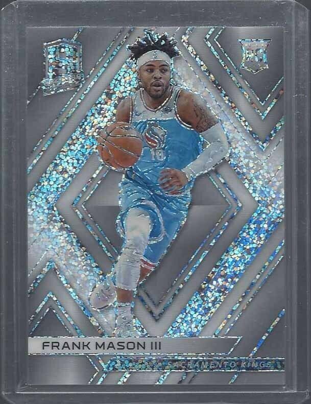 FRANK MASON III 2017-18 PANINI SPECTRA WHITE SPARKLE PRIZMS ROOKIE RC SSP #84