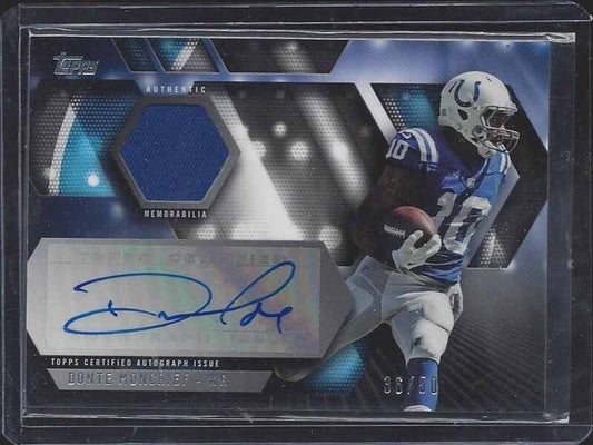 DONTE MONCRIEF 2015 TOPPS COLTS JERSEY AUTO #D 36/50