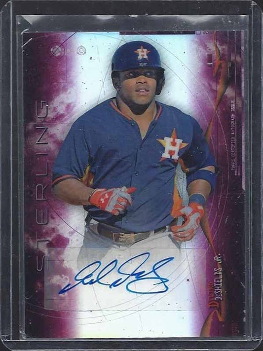 DELINO DESHIELDS 2014 BOWMAN STERLING PURPLE PROSPECT AUTO #D 99/99