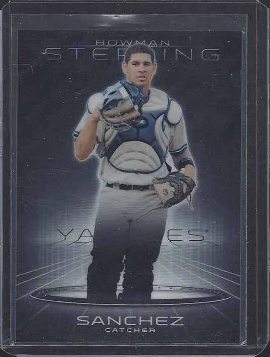 GARY SANCHEZ 2013 BOWMAN STERLING YANKEES PROSPECT #29