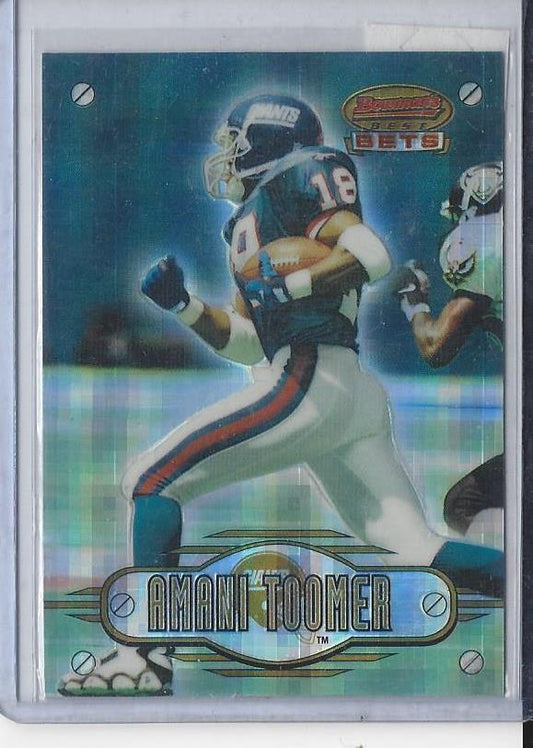 AMANI TOOMER 1996 BOWMAN'S BEST BETS ATOMIC REFRACTOR RC #8