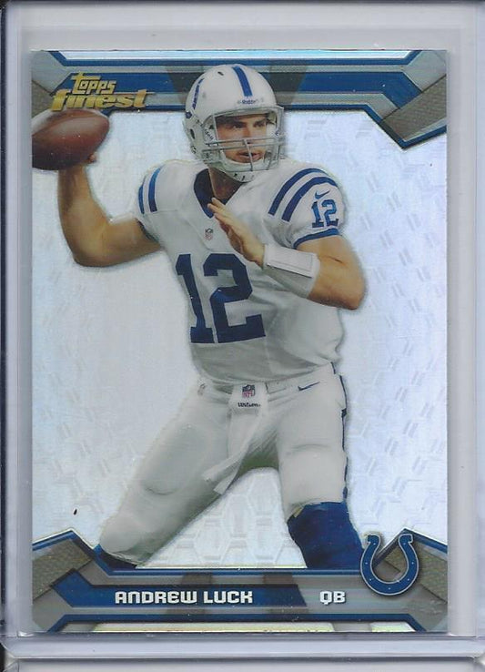 ANDREW LUCK 2013 TOPPS FINEST COLTS REFRACTOR #60