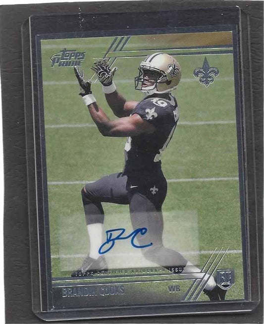 BRANDIN COOKS 2014 TOPPS PRIME ROOKIE AUTO RC #141