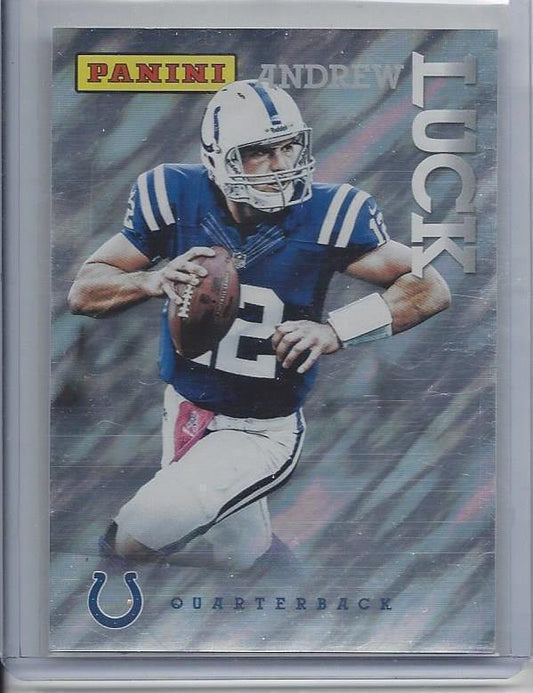 ANDREW LUCK 2013 PANINI BLACK FRIDAY LAVA FLOW PARALLEL #14