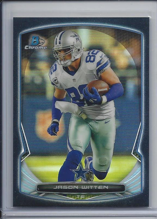 JASON WITTEN 2014 BOWMAN CHROME BLACK REFRACTOR #D 191/299
