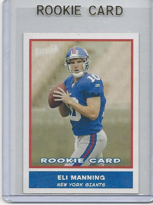 ELI MANNING 2004 TOPPS BAZOOKA GIANTS MINI RC #200