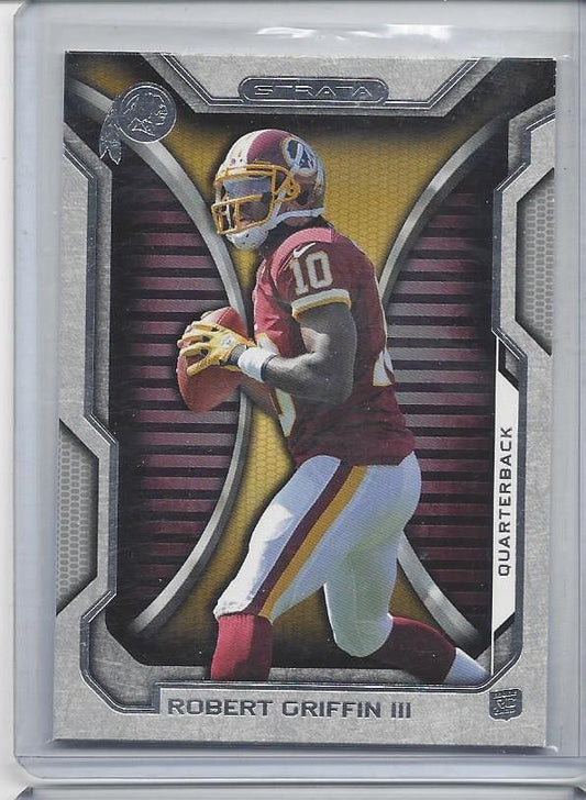 ROBERT GRIFFIN III 2012 TOPPS STRATA REDSKINS TRUE RC #1