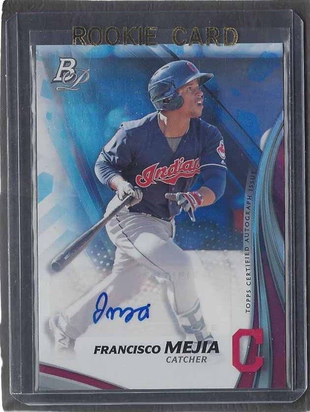 FRANCISCO MEJIA 2017 BOWMAN PLATINUM PROSPECT AUTO