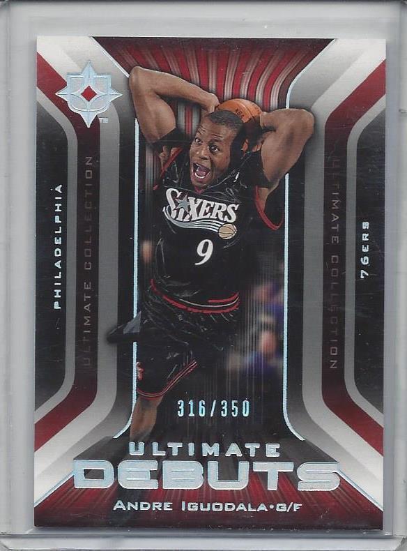 ANDRE IGUODALA 2004-05 ULTIMATE COLLECTION DEBUTS RC #D 316/350