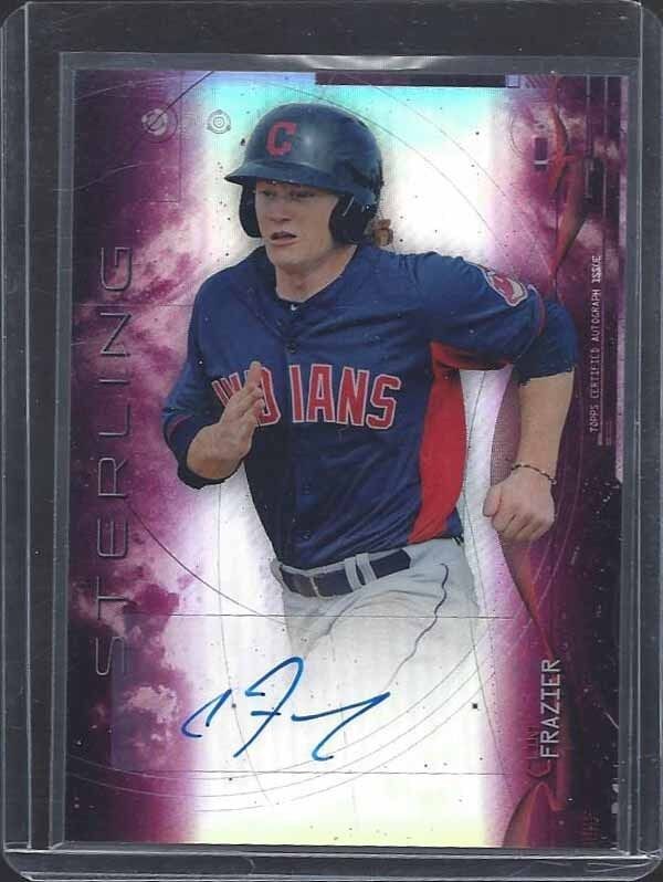 CLINT FRAZIER 2014 BOWMAN STERLING MAGENTA REFRACTOR YANKEES PROSPECT AUTO /99