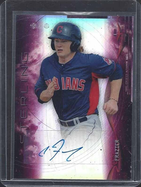 CLINT FRAZIER 2014 BOWMAN STERLING MAGENTA REFRACTOR YANKEES PROSPECT AUTO /99