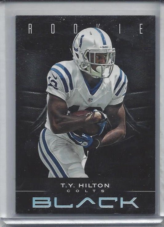 T.Y. HILTON 2012 PANINI BLACK COLTS ROOKIE TRUE RC #D /349