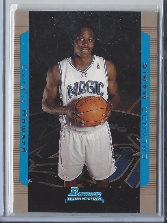 DWIGHT HOWARD 2003-04 BOWMAN GOLD MAGIC RC #129