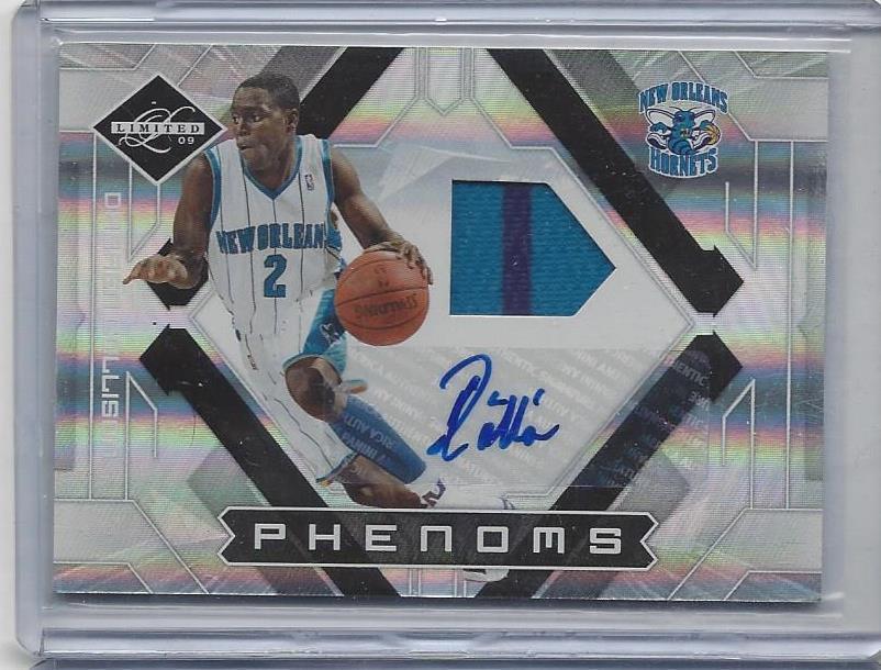 DARREN COLLISON 2009-10 LIMITED PHENOMS 2 COLOR PATCH AUTO RC #D 67/299
